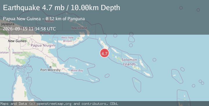 Map of SOLOMON ISLANDS