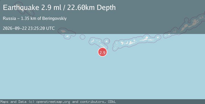 Map of RAT ISLANDS, ALEUTIAN ISLANDS