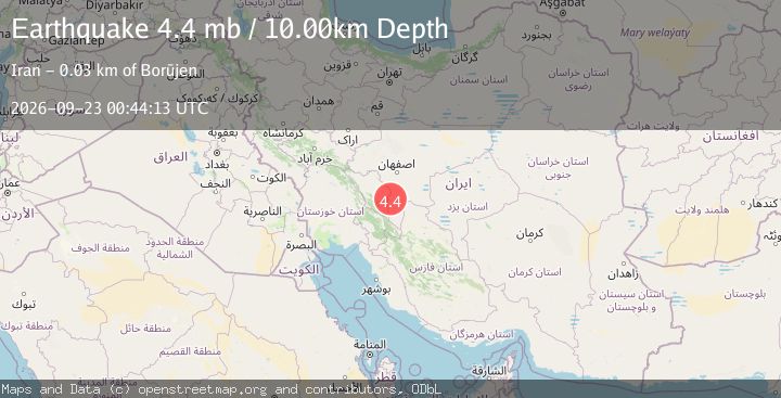 Map of CENTRAL IRAN