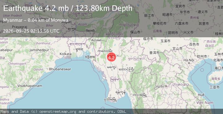 Map of MYANMAR