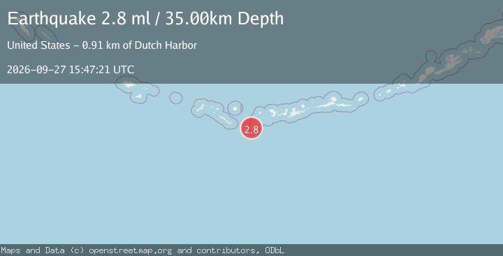 Map of ANDREANOF ISLANDS, ALEUTIAN IS.