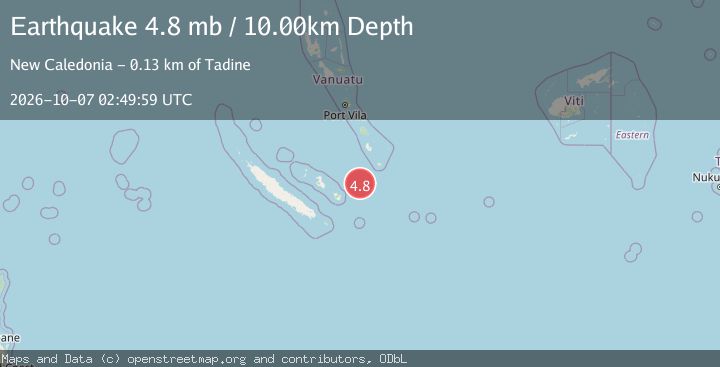 Map of VANUATU