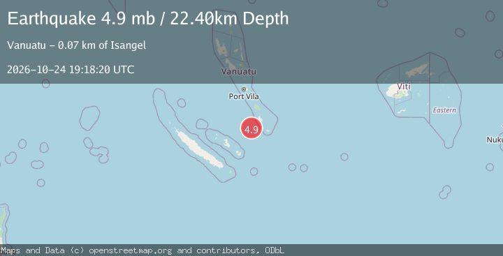 Map of LOYALTY ISLANDS
