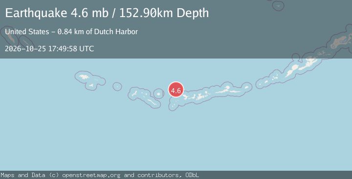 Map of ANDREANOF ISLANDS, ALEUTIAN IS.