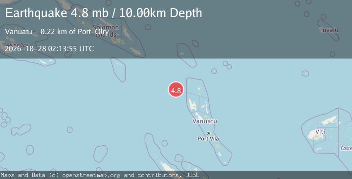 Map of VANUATU