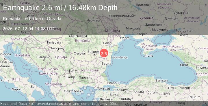 Map of ROMANIA