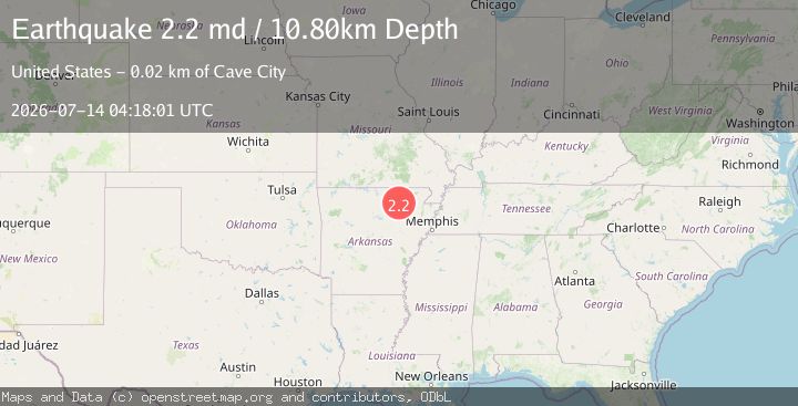 Map of ARKANSAS