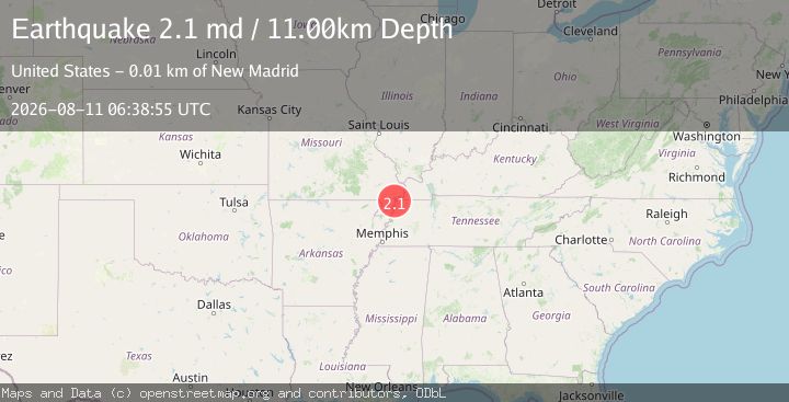 Map of SOUTHEASTERN MISSOURI