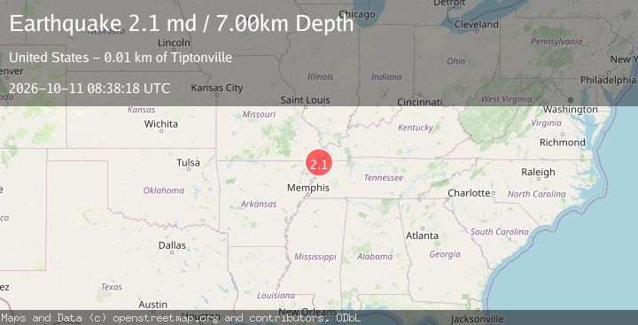 Map of TENNESSEE