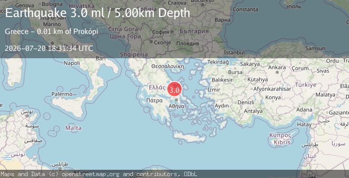 Map of GREECE