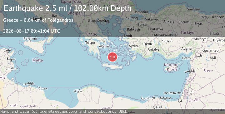 Map of SOUTHERN GREECE