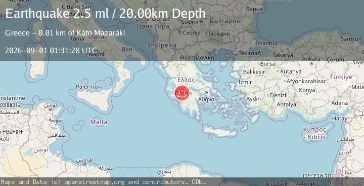 Map of SOUTHERN GREECE