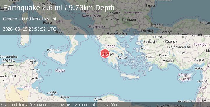 Map of SOUTHERN GREECE
