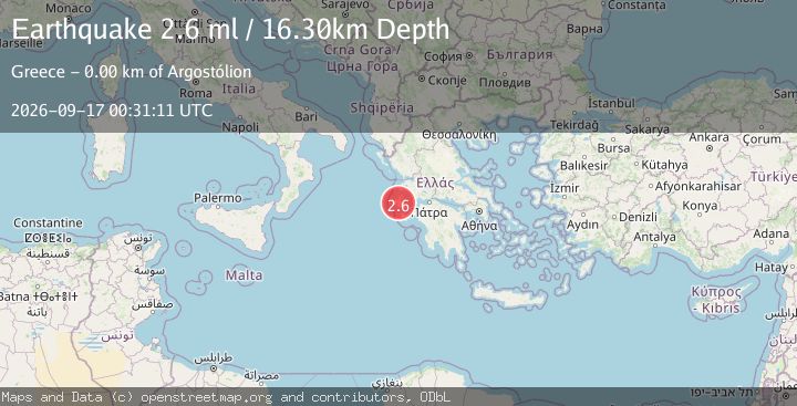 Map of GREECE