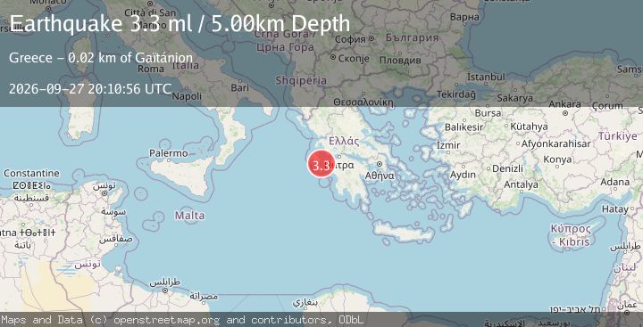 Map of IONIAN SEA