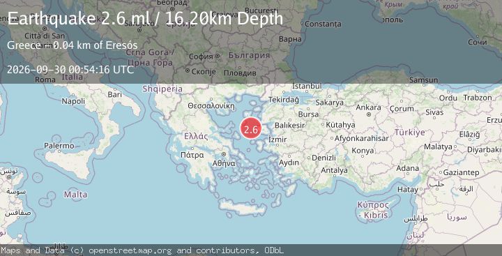 Map of AEGEAN SEA