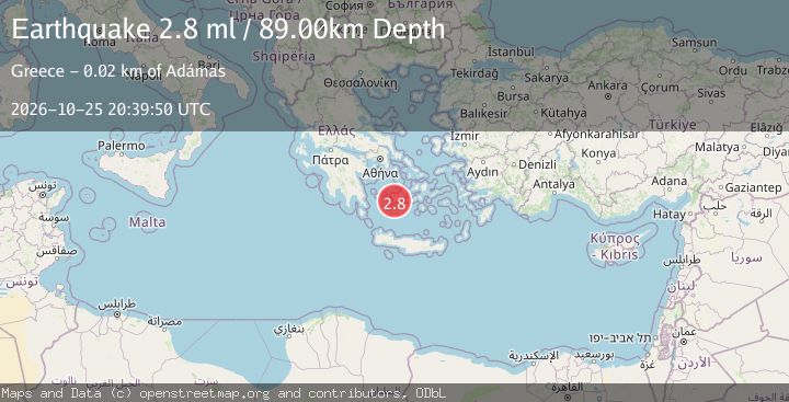 Map of SOUTHERN GREECE