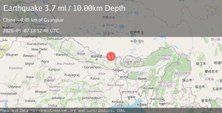 Map of WESTERN XIZANG