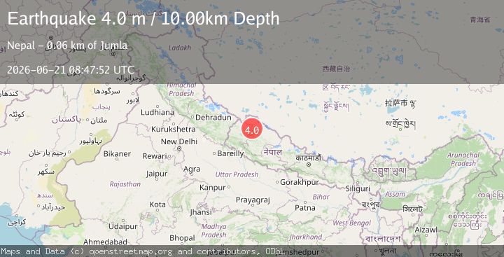 Map of NEPAL