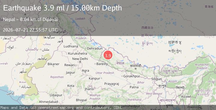 Map of NEPAL