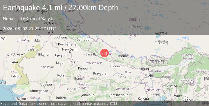 Map of NEPAL