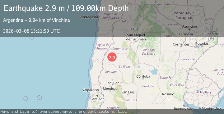 Map of LA RIOJA, ARGENTINA