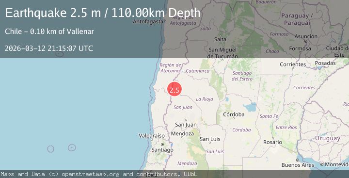 Map of SAN JUAN, ARGENTINA