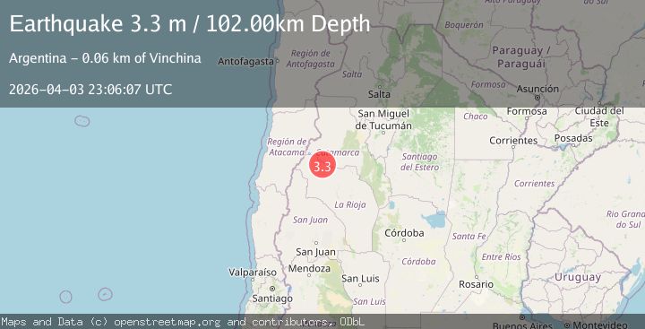 Map of LA RIOJA, ARGENTINA