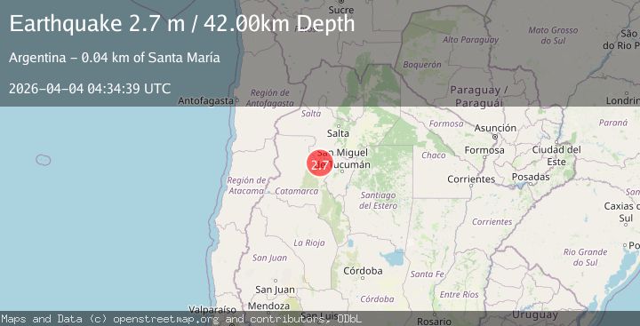 Map of CATAMARCA, ARGENTINA