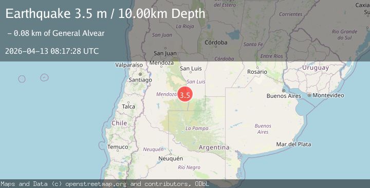 Map of MENDOZA, ARGENTINA