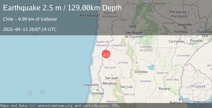 Map of SAN JUAN, ARGENTINA