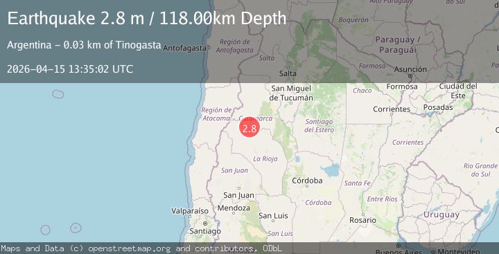 Map of CATAMARCA, ARGENTINA