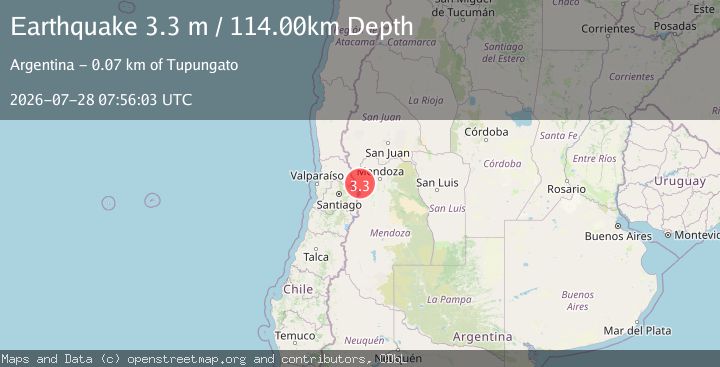 Map of MENDOZA, ARGENTINA