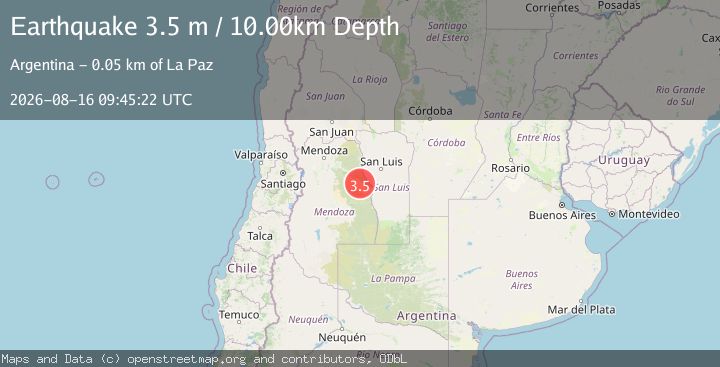 Map of MENDOZA, ARGENTINA