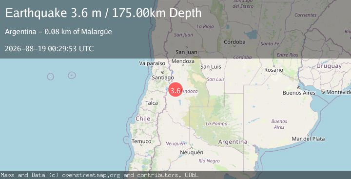 Map of MENDOZA, ARGENTINA