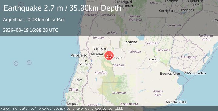 Map of MENDOZA, ARGENTINA