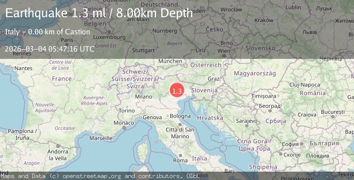 Map of NORTHERN ITALY