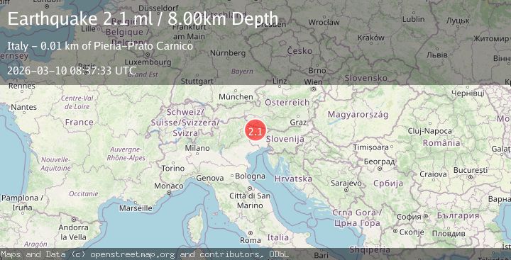 Map of NORTHERN ITALY