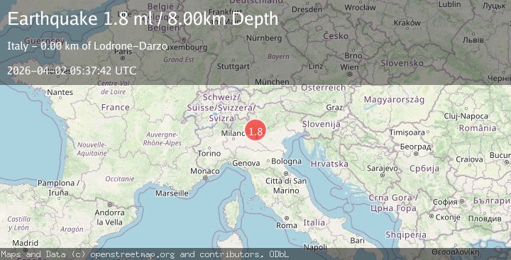 Map of NORTHERN ITALY