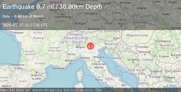Map of NORTHERN ITALY