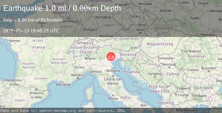Map of NORTHERN ITALY