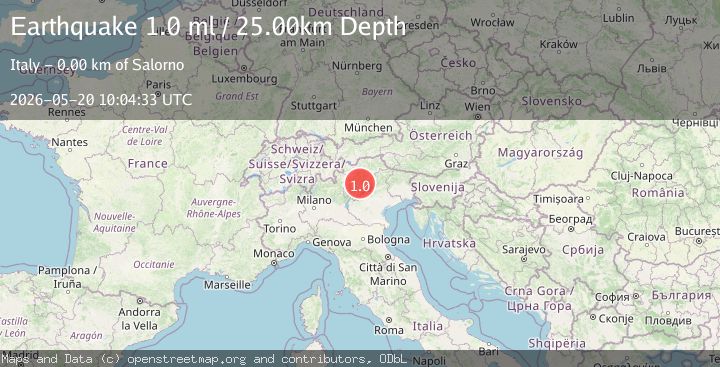 Map of NORTHERN ITALY