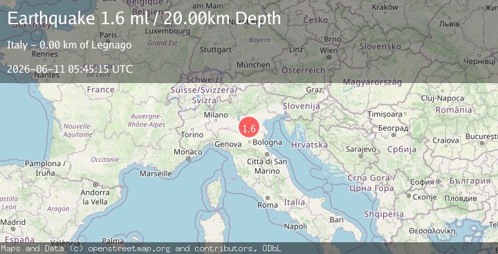 Map of NORTHERN ITALY