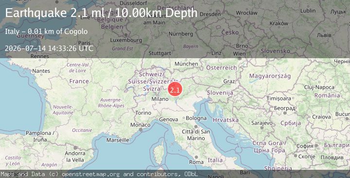 Map of NORTHERN ITALY