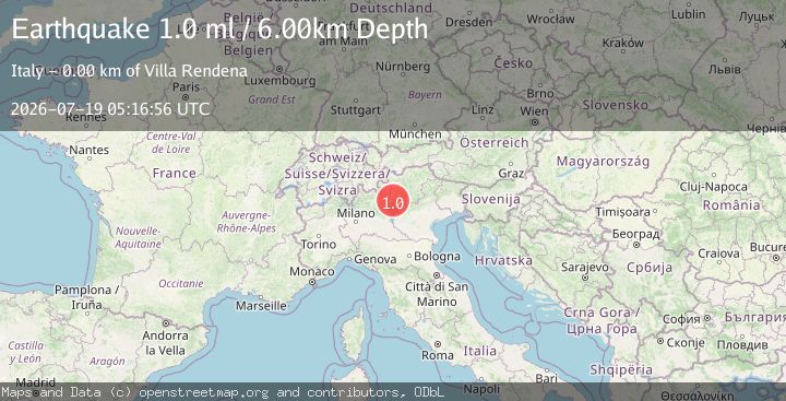 Map of NORTHERN ITALY