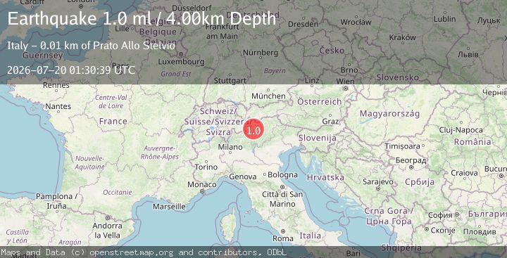Map of NORTHERN ITALY