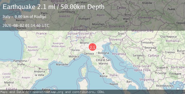Map of NORTHERN ITALY