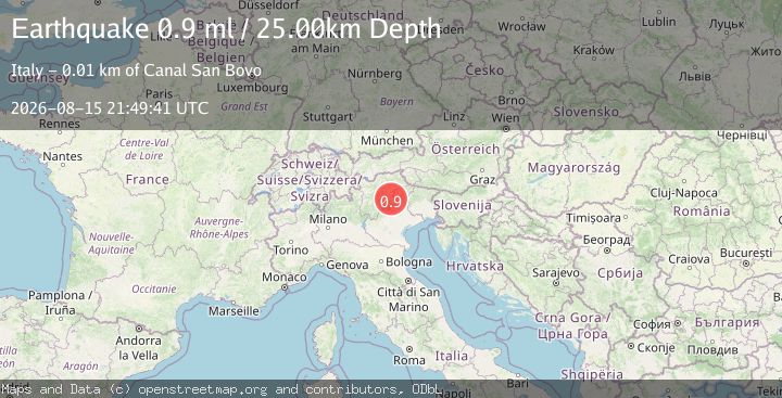 Map of NORTHERN ITALY