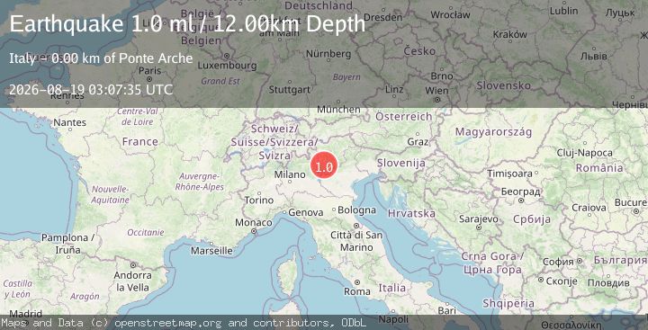 Map of NORTHERN ITALY