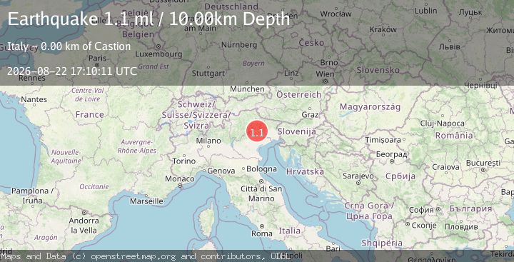 Map of NORTHERN ITALY